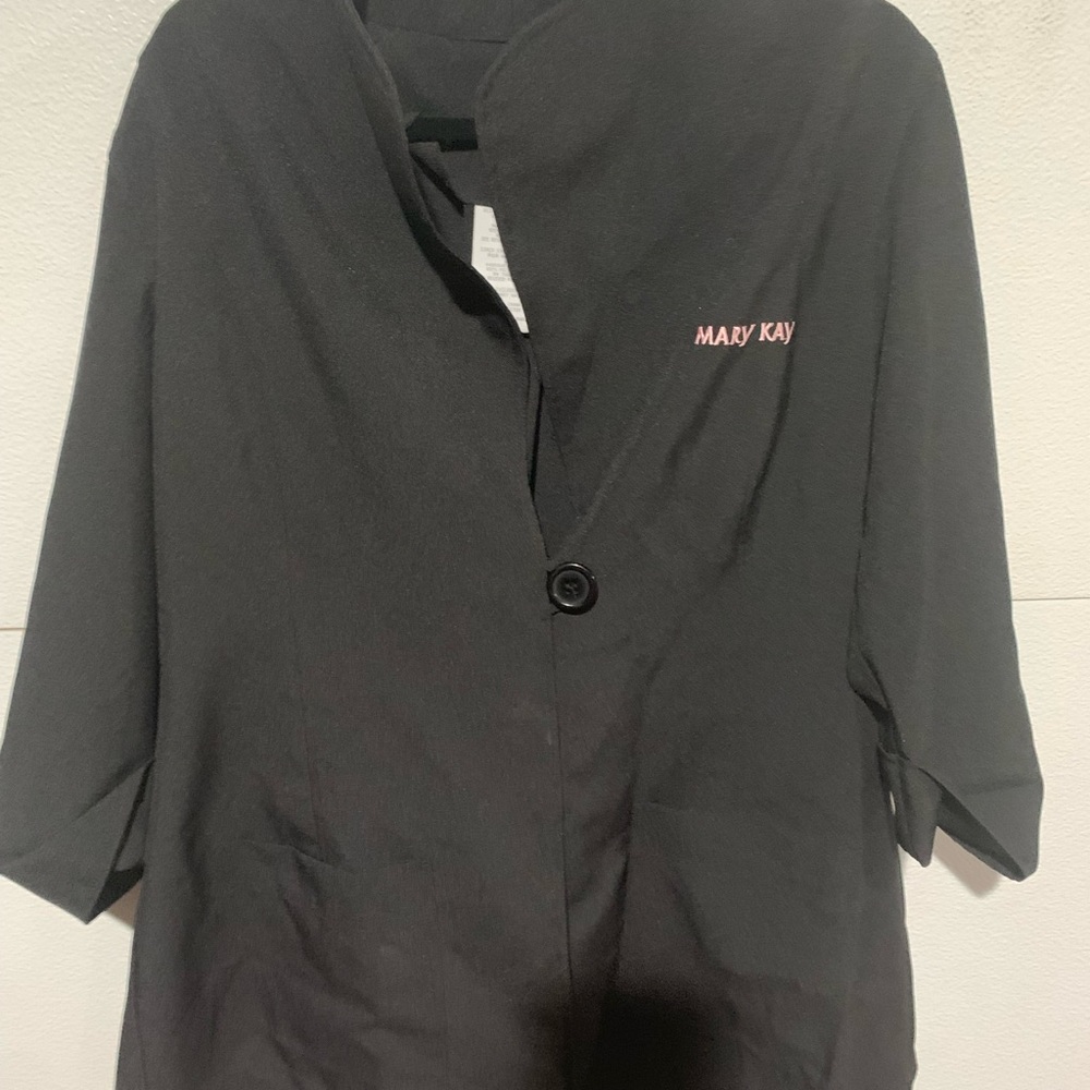 Mary Kay Elegant Black Blazer beauty coat jacket